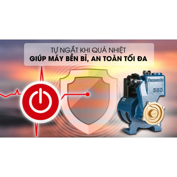 Bơm nước đẩy cao 350W Panasonic GP-350JA