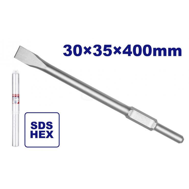 Mũi đục bê tông 30mm Emtop ECHS034002 ( 30*35*400mm )