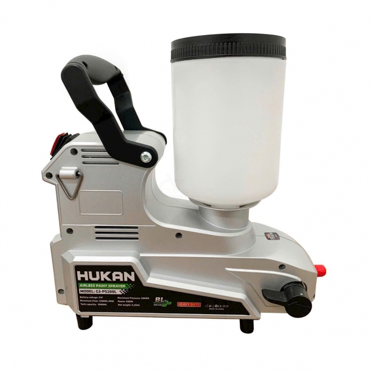 Máy phun sơn công nghiệp Pin 21V Hukan G3-PS200L Brushless ( chưa Pin & Sạc )