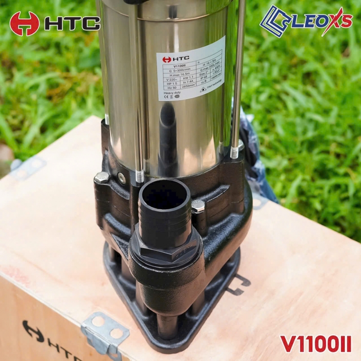 Máy bơm chìm INOX 1.1kW HTC V1100 II ( nước thải )