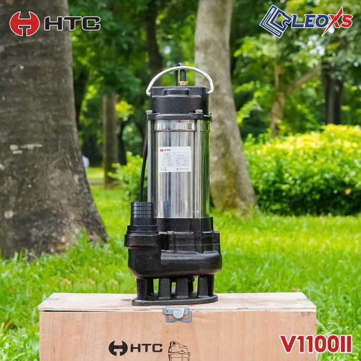 Máy bơm chìm INOX 1.1kW HTC V1100 II ( nước thải )