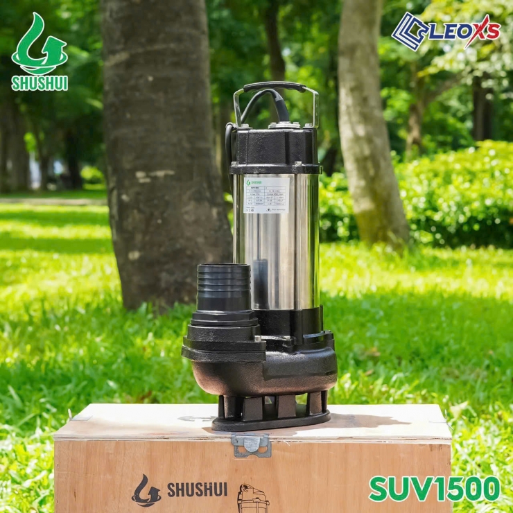 Máy bơm chìm công nghiệp Inox 1.5kW Shushui SUV1500 ( nước thải )