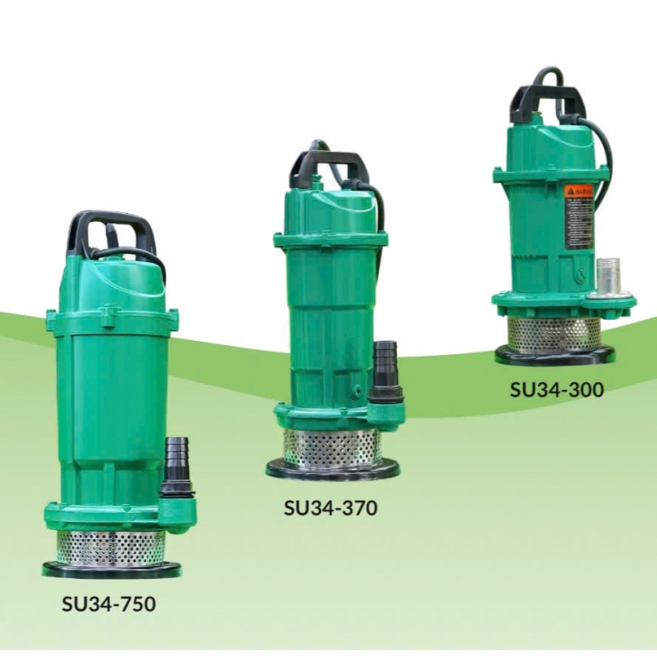Bơm chìm thân nhôm 750W Shushui SU34-750 ( nước sạch )