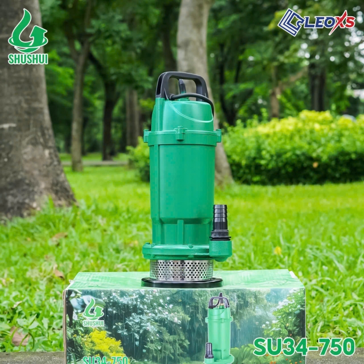 Máy bơm chìm 375W thân nhôm Shushui SU34-370 ( nước sạch )