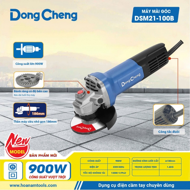 Máy mài góc 100mm Dongcheng DSM 21-100B ( 900W )