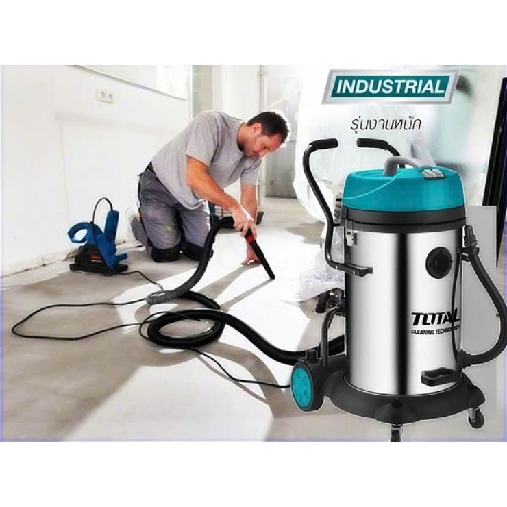 Máy hút bụi công nghiệp 75 lít Total TVC24751