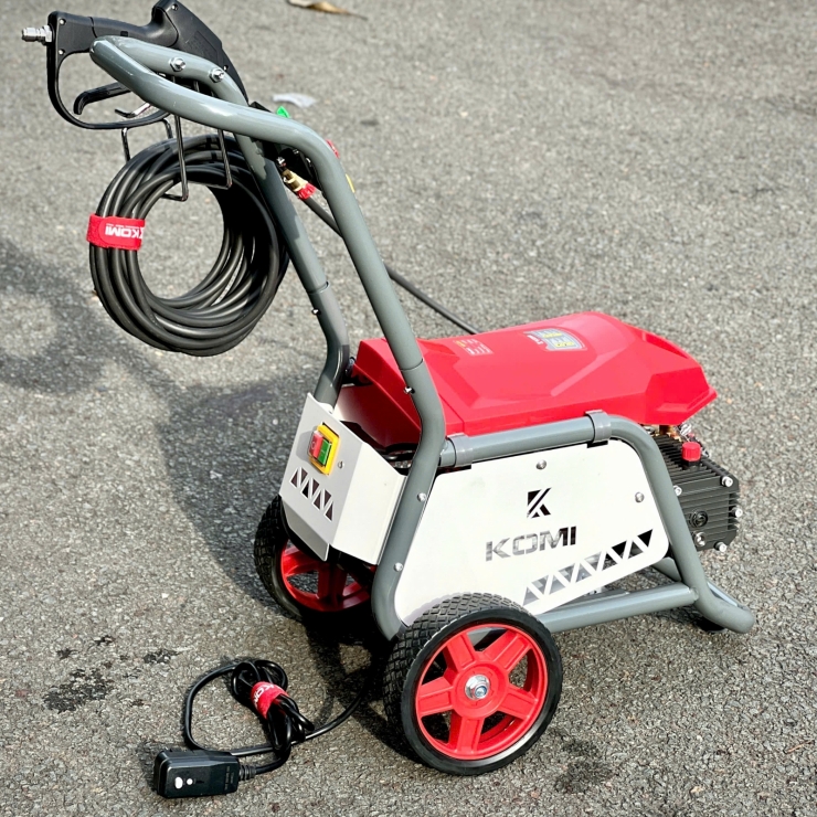 Máy xịt rửa công nghiệp 3.0kW KOMI KM-X30 xe đẩy