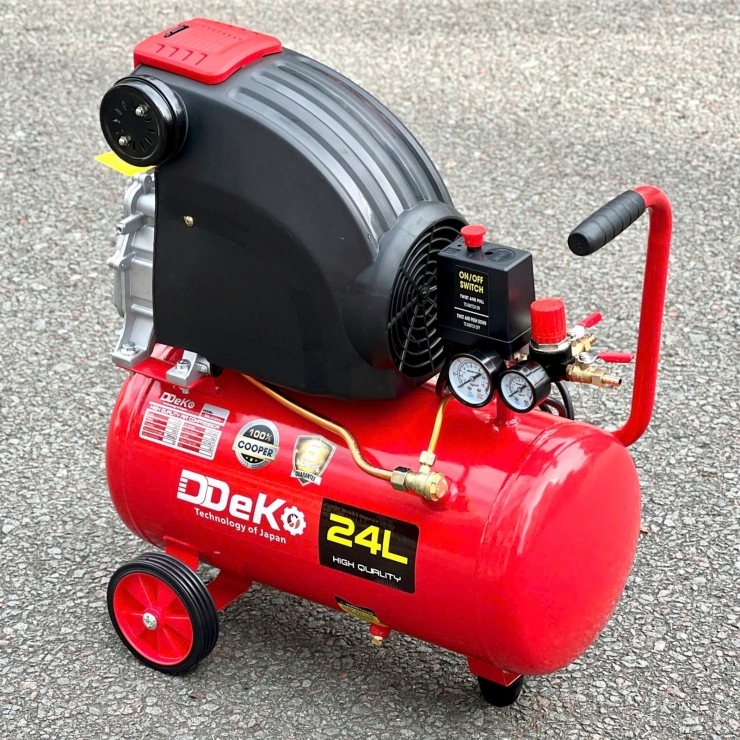 Máy nén khí 24 lít DDeko DK-2524A ( có dầu )