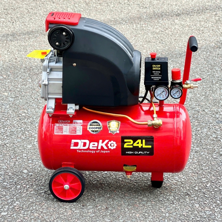 Máy nén khí 24 lít DDeko DK-2524A ( có dầu )