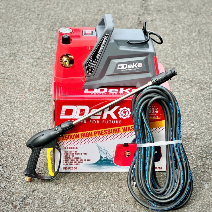 Máy rửa xe chỉnh áp DDeko DK-P2500