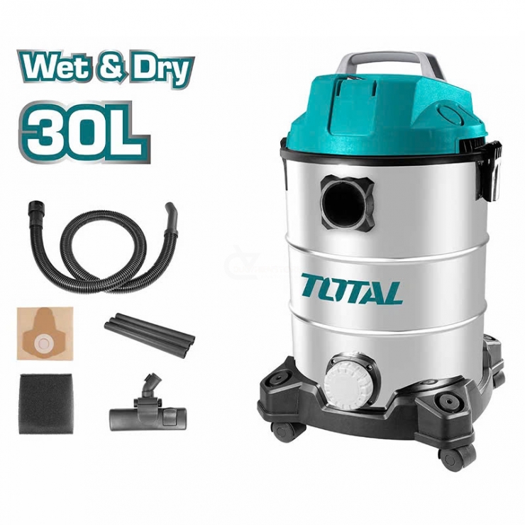 Máy hút bụi công nghiệp 30 lít Total TVC13301