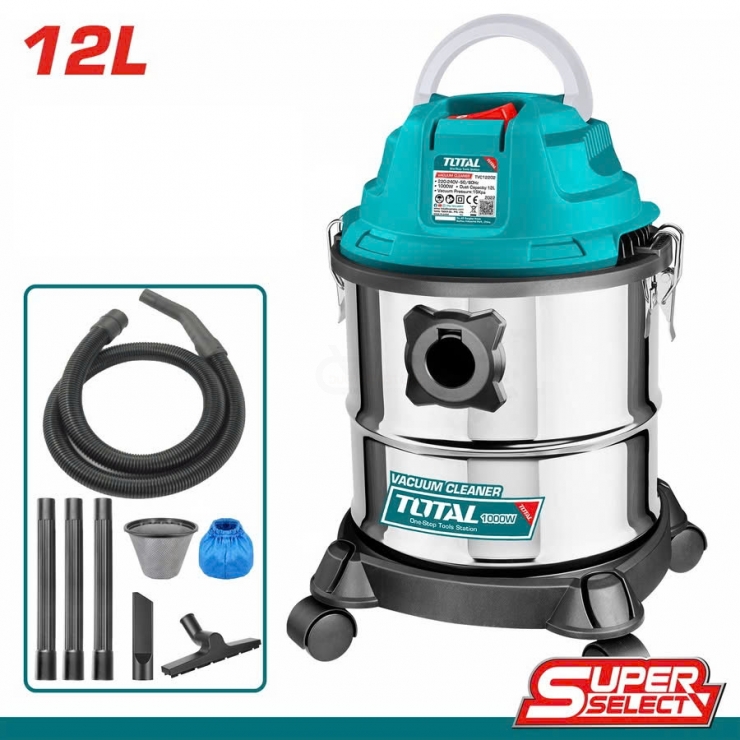 Máy hút bụi 12L Total TVC12202 ( 1000W )
