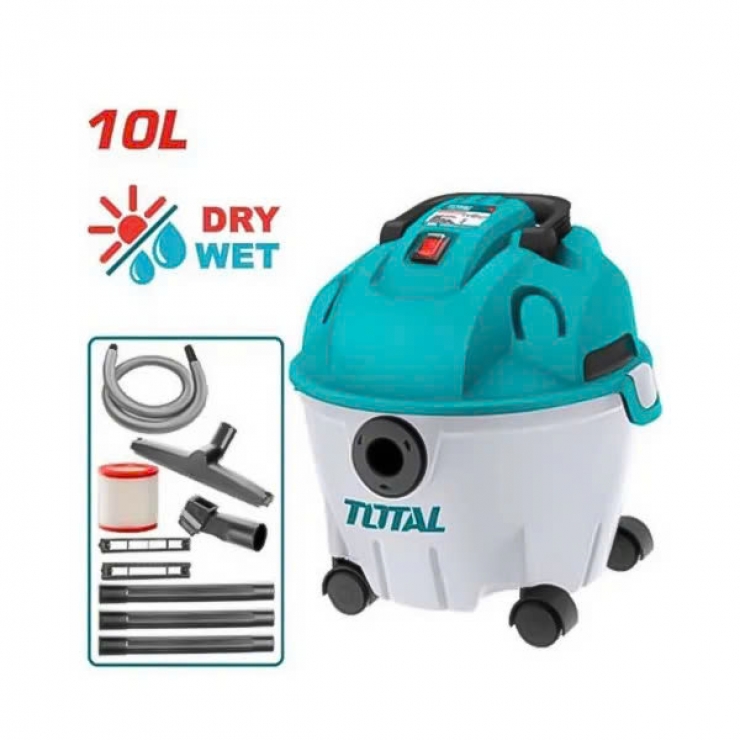 Máy hút bụi 10 lít Total TVC12101 ( 1200W )