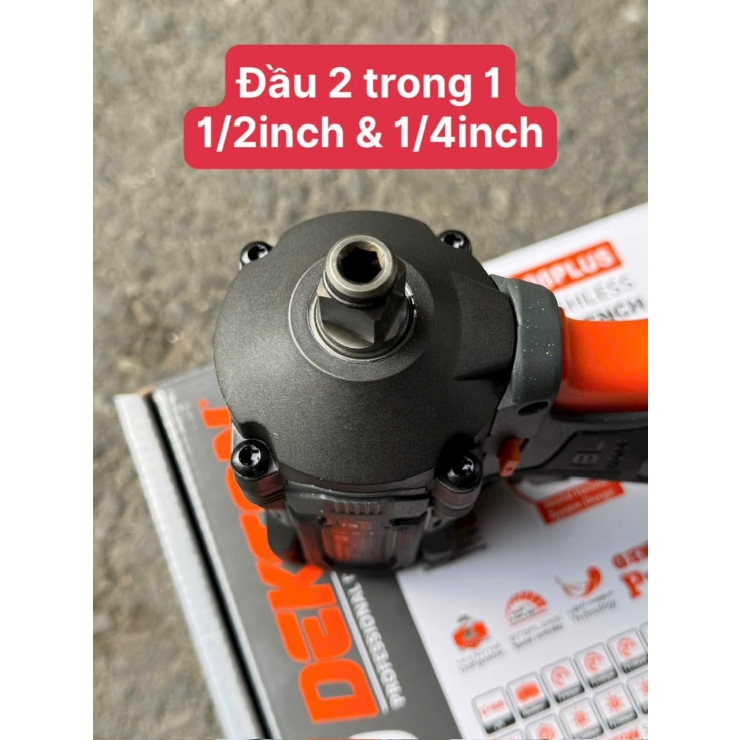 Máy siết bulong Pin 21V Dekton M21-IW398XPLUS ( chưa Pin & Sạc )