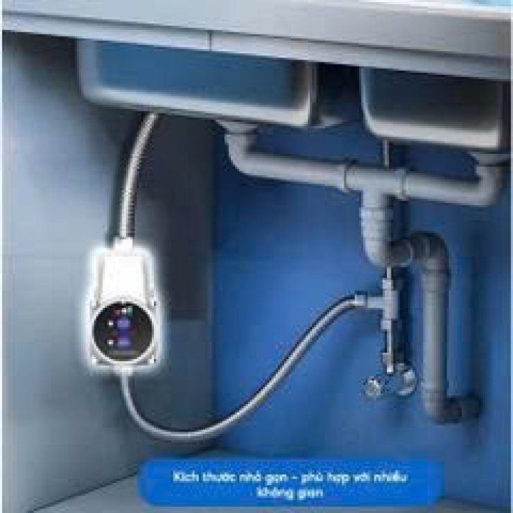 Máy bơm tăng áp mini 24V Rymaru RY-100DC24 biến tần thế hệ 2