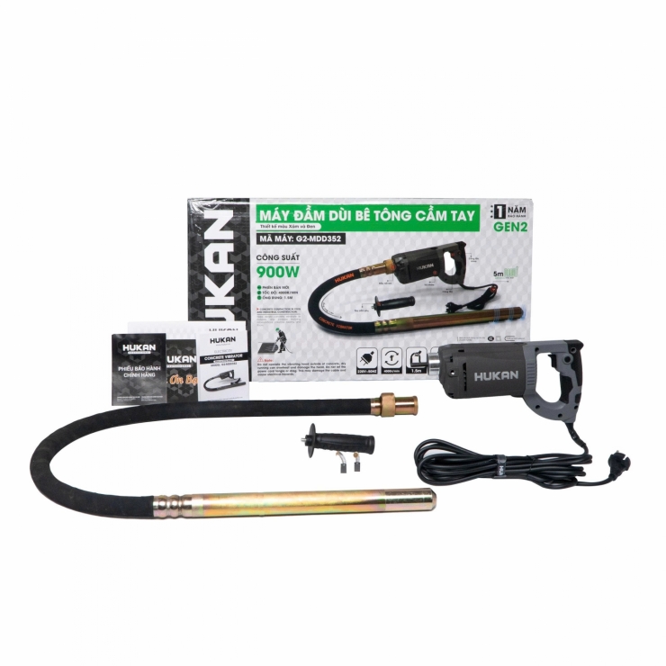 Máy đầm dùi tay 1m5 Hukan G2-MDD352 ( 900W )