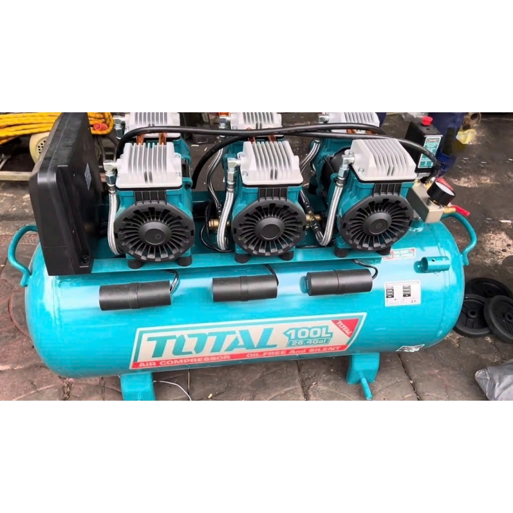 Máy nén khí công nghiệp 100 lít Total TCS3361008T ( không dầu )
