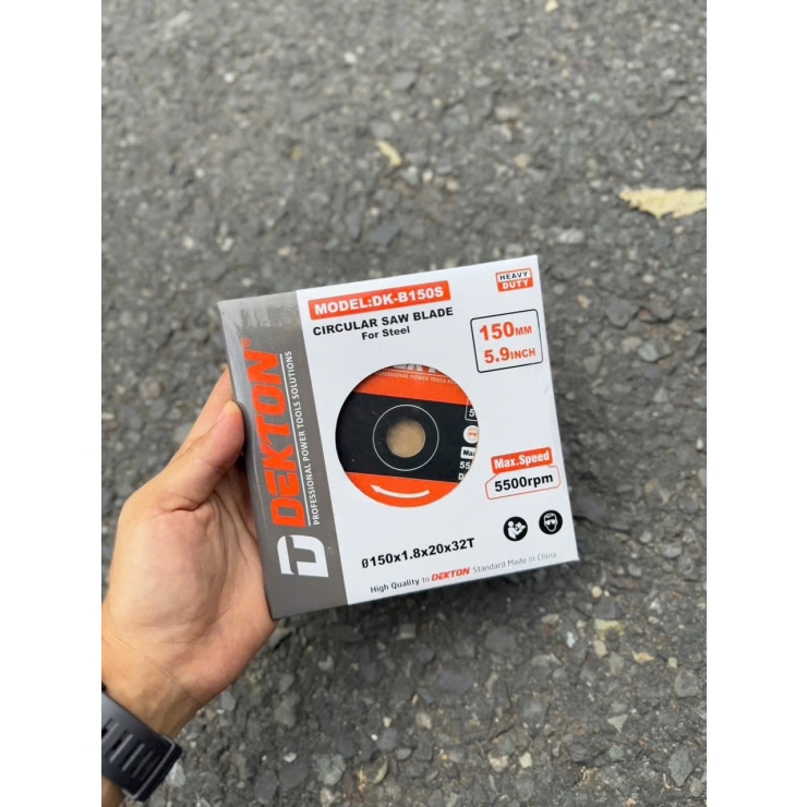 Lưỡi cắt sắt hợp kim 150mm Dekton DK-B150S ( 150*20*1.8*32T )