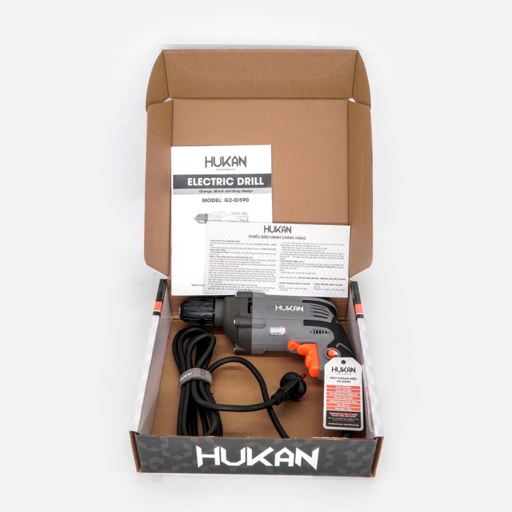 Máy khoan điện 10mm Hukan G2-ID590 ( 590W )