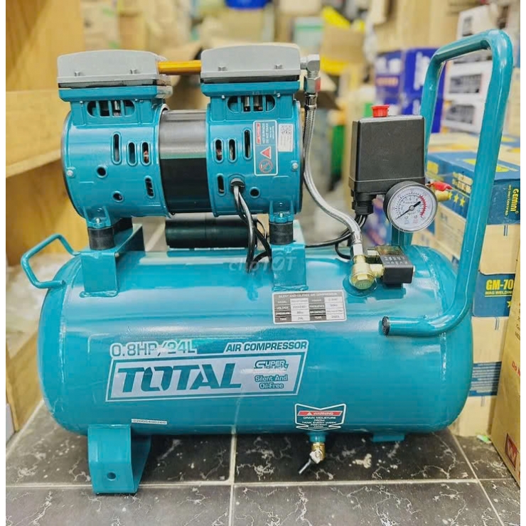 Máy nén khí không dầu 24 lít Total TCS1075248T ( 600W )