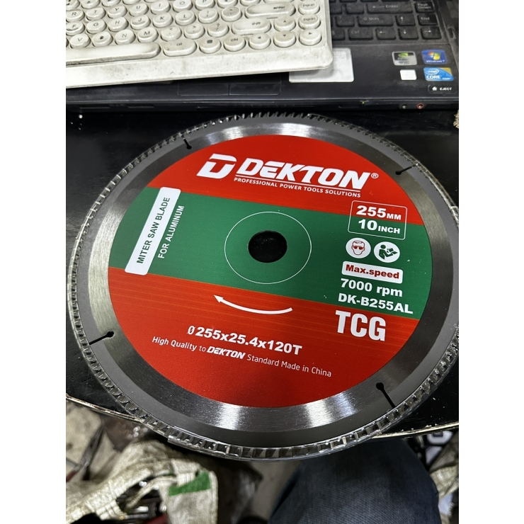 Lưỡi cắt nhôm 255mm Dekton DK-B255AL ( 255*25.4*120T )