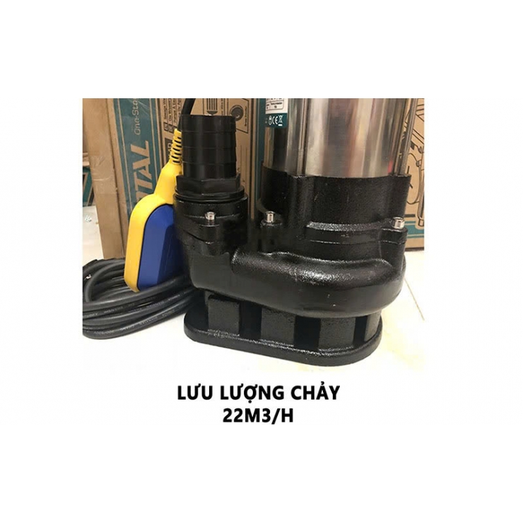 Bơm chìm Inox 1.1Kw Total TWP7110016 ( phao tự ngắt )