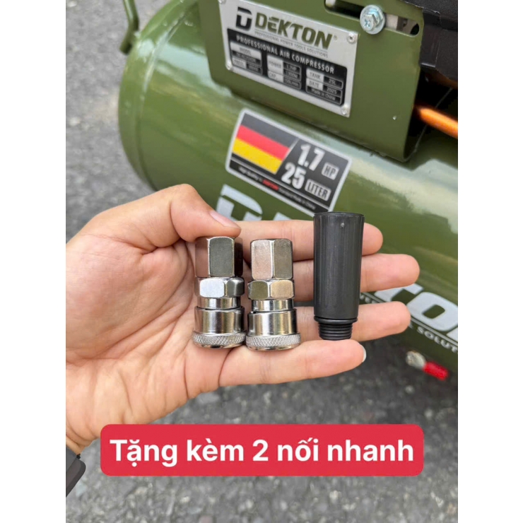 Máy nén khí 25 lít Dekton DK-AC25XDR ( chạy dầu )