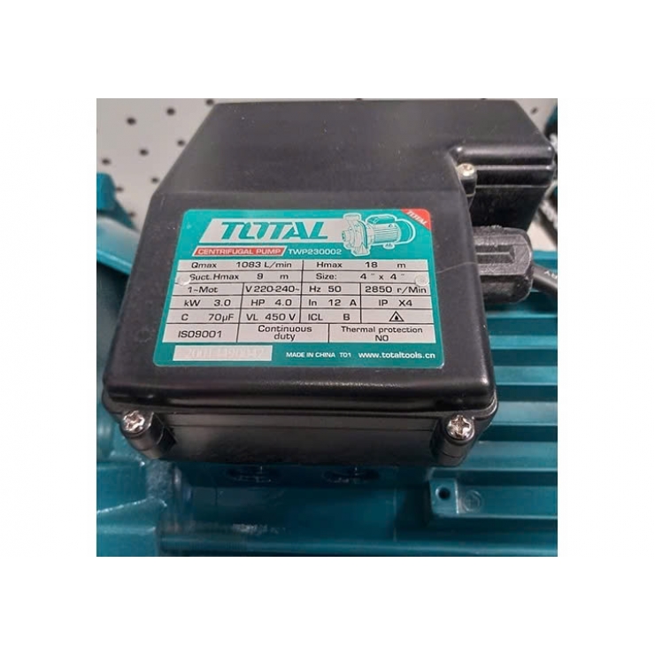 Máy bơm lưu lượng 3Kw Total TWP230002 ( 4.0Hp - 1 Pha )