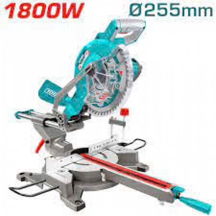 Máy cắt nhôm gỗ trượt 255mm Total TS421825517 ( 1800W )