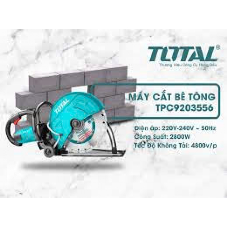 Máy cắt bê tông điện 355mm Total TPC9203556 