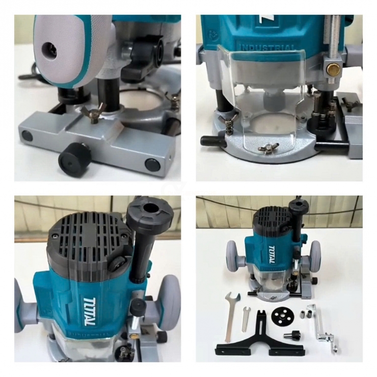 Máy phay gỗ 2 tay cầm Total TR111226 ( 2200W - 12.7mm )