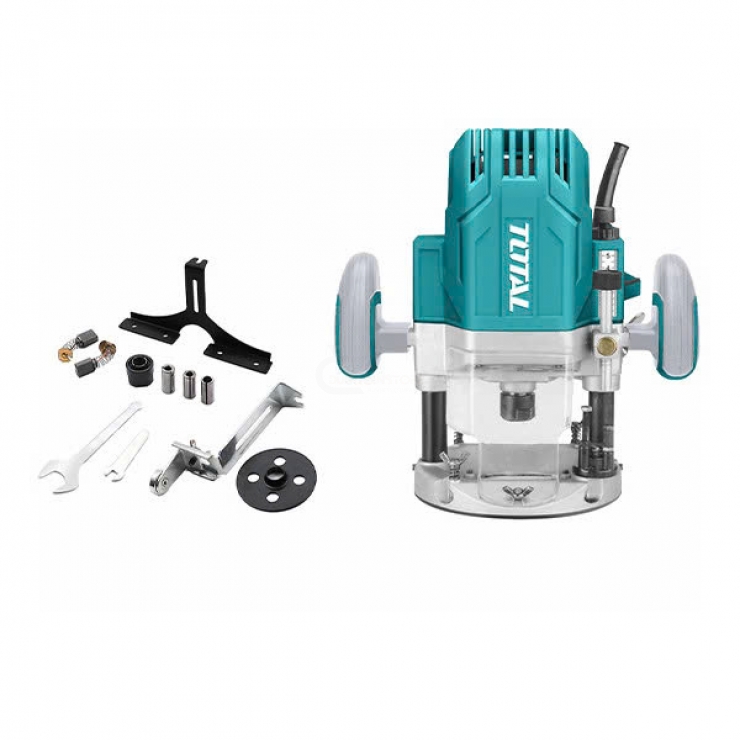 Router phay gỗ 1600W Total TR111216 ( 2 tay cầm )