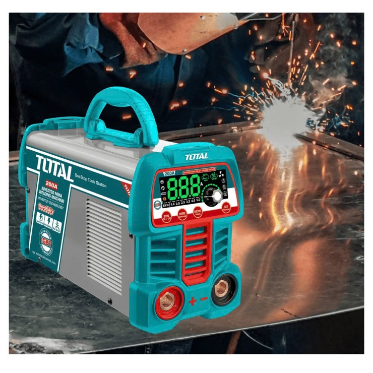 Máy hàn que LCD 160A Total TW2200691 ( lift TIG/ MMA Inverter )