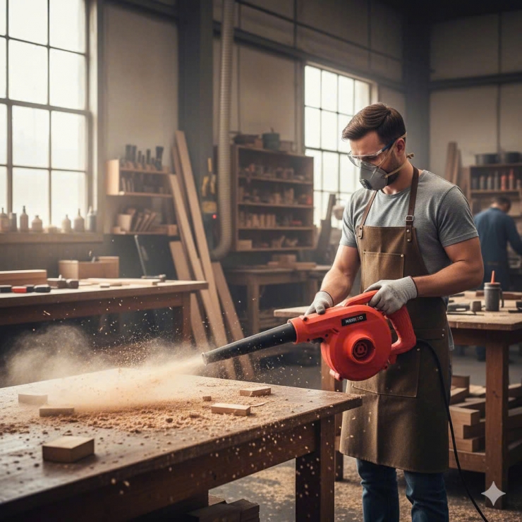 Máy thổi và hút bụi 650W Kenyo TG-700