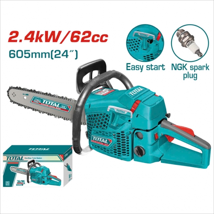 Cưa xích xăng 24inch Total TG5602411 ( 2.4Kw 62cc ) 
