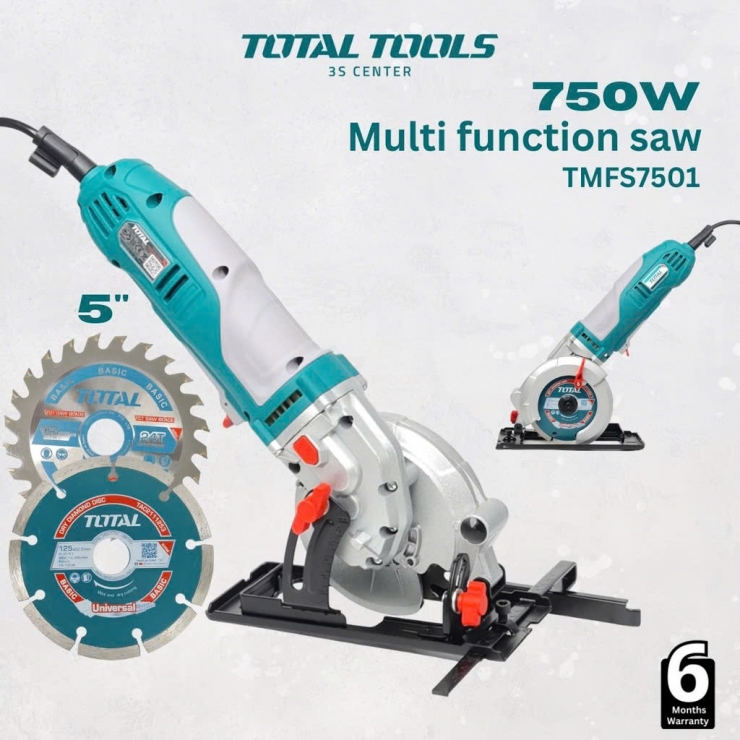 Máy cưa đa năng 125mm Total TMFS7501 ( 750W )