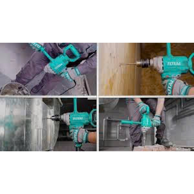 Máy khoan , trộn sơn Total TD61106 ( 16mm , 1100W )