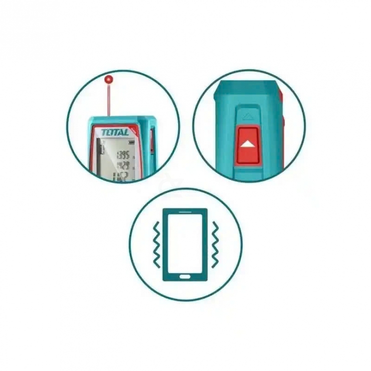 Thước đo khoảng cách 100m Total TMT51036 ( tia đỏ )