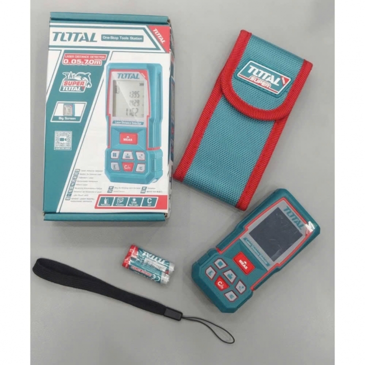 Máy đo khoảng cách 70m Total TMT57026 ( tia đỏ )