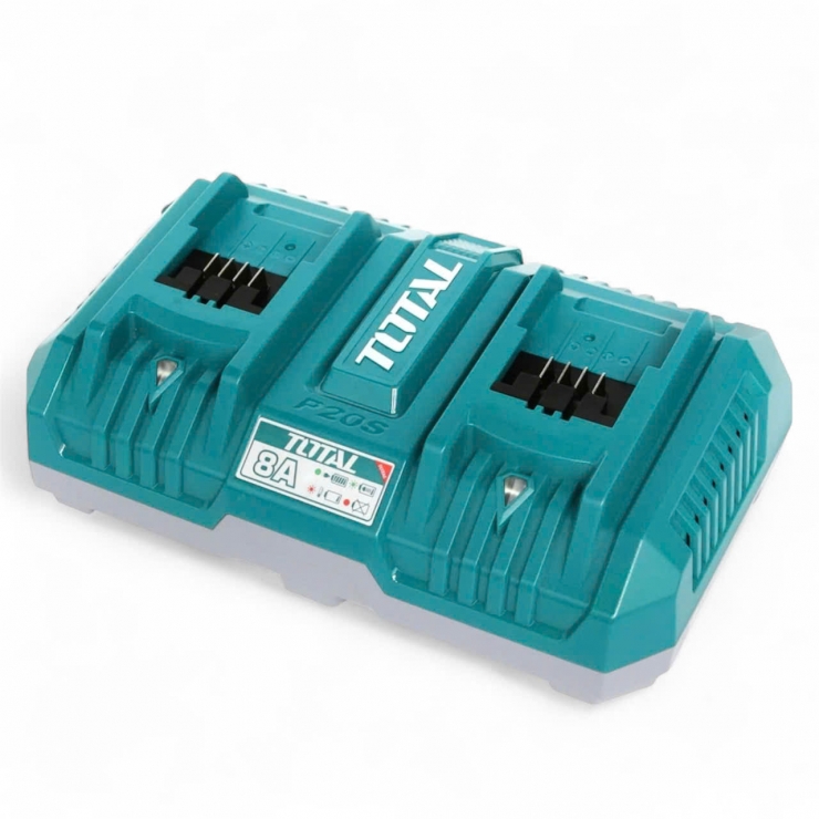 Sạc đôi 8.0Ah Total TFCLI2082 ( 20V*4.0A *2port )