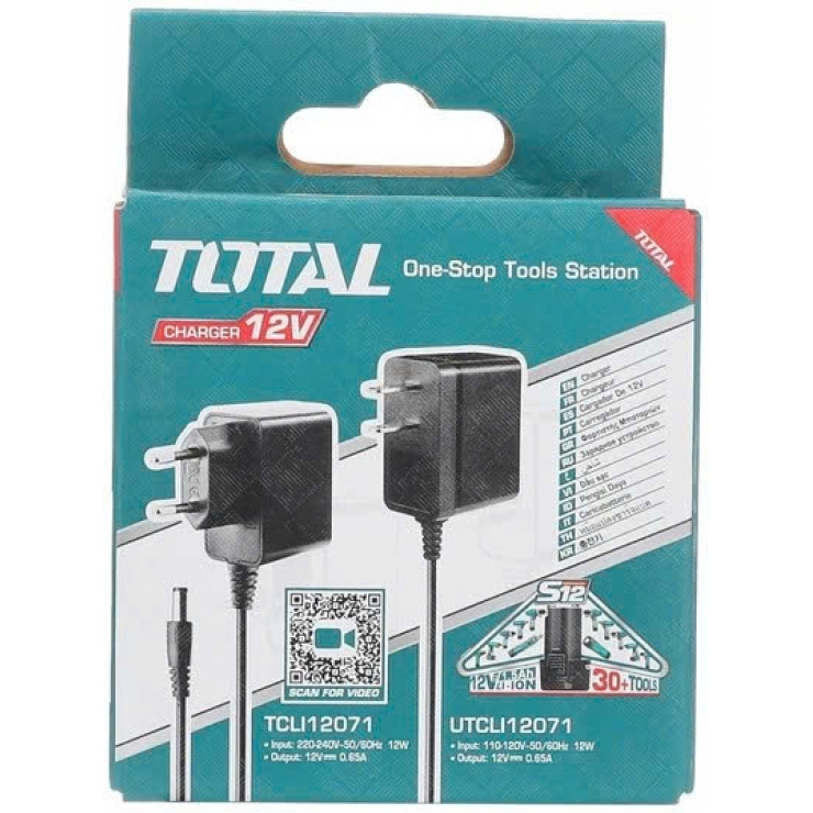 Sạc Pin 12V Total TCLI12071 ( dòng S12 )