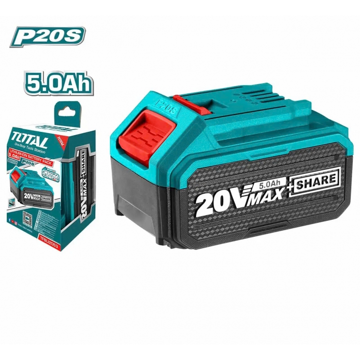 Pin Total 5.0Ah TFBLI2053 ( Litinium ion 20V )
