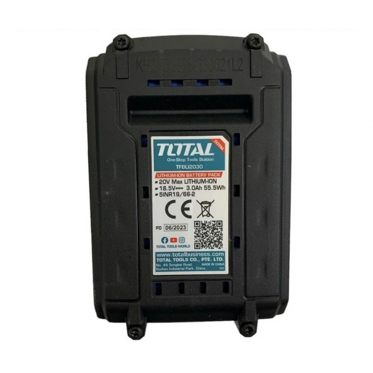 Pin Total 3.0Ah TFBLI2030 ( Litinium Ion 20V )