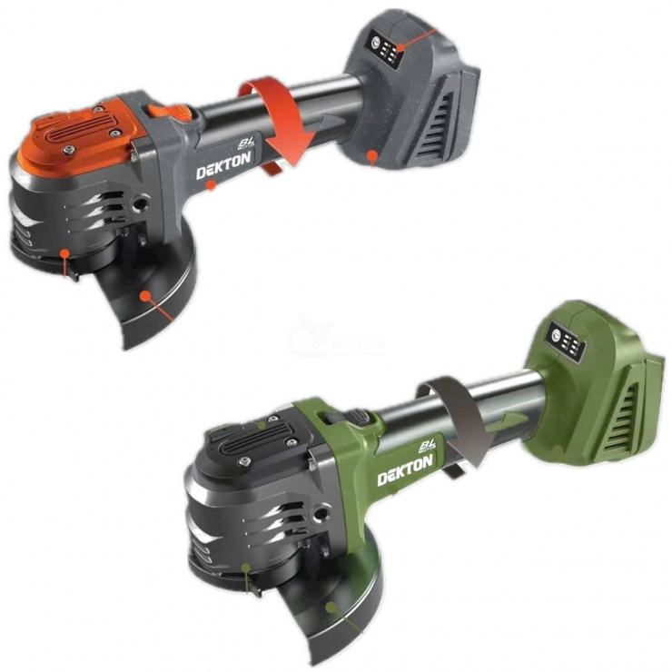 Máy mài không bánh răng Pin 21V Dekton M21-AG1020GLT ( chưa Pin và Sạc )