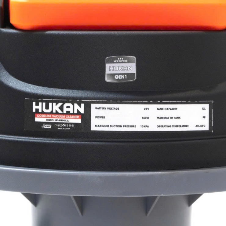 Máy hút bụi Pin 21V Hukan G1-HBP012L Brushless ( chưa Pin & Sạc )