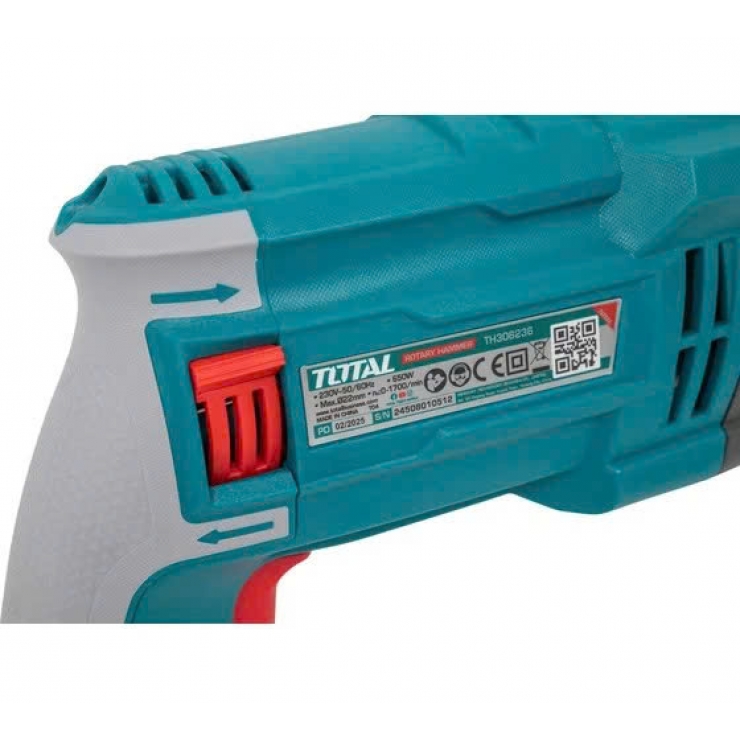 Khoan bê tông 3 chức năng Total TH306236 ( 650W )