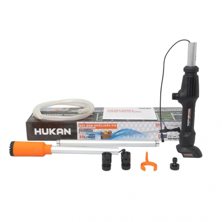Máy bơm dầu Pin 21V Hukan G1-PWOP21 ( chưa Pin & Sạc )
