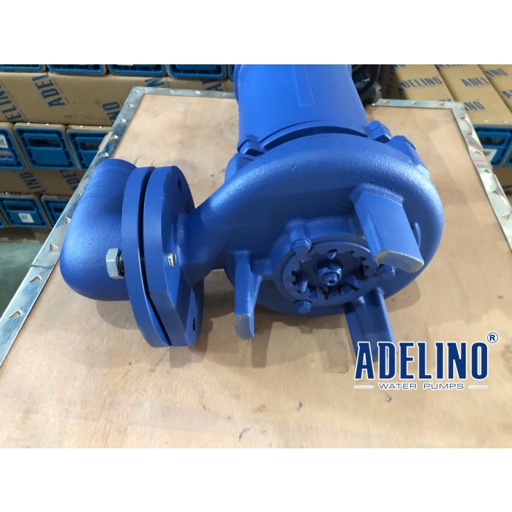 Bơm chìm cắt rác Adelino 100AQ5.5QG & 100AQ7.5QG ( 3 pha 7.5Hp-10Hp )