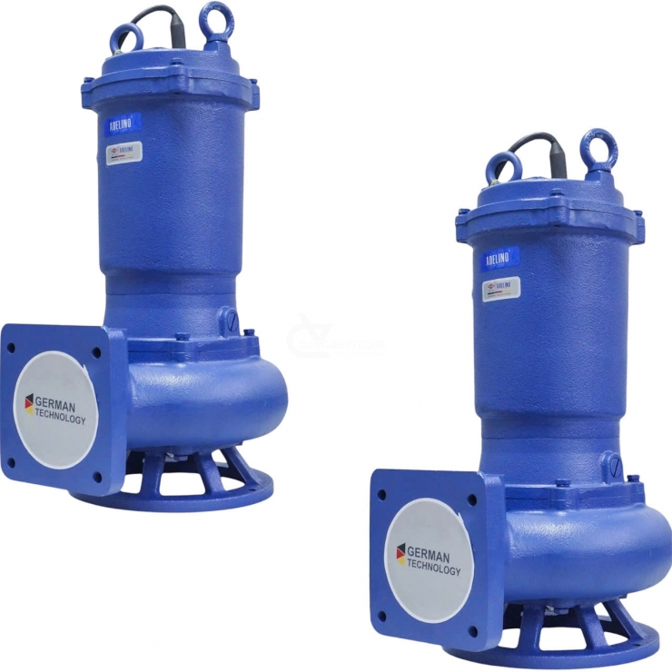 Bơm chìm công nghiệp Adelino AQK30-18 & AQK36-22 ( 3 pha 5Hp-7.5Hp )