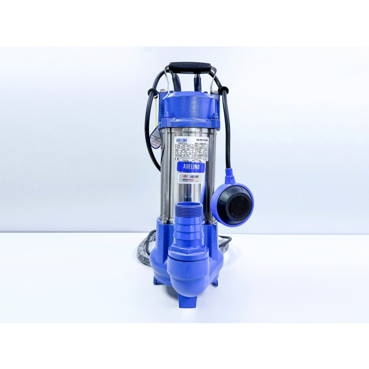 Bơm chìm nước thải 1.1Kw Adelino AQS110 ( 3 pha 1.5Hp )